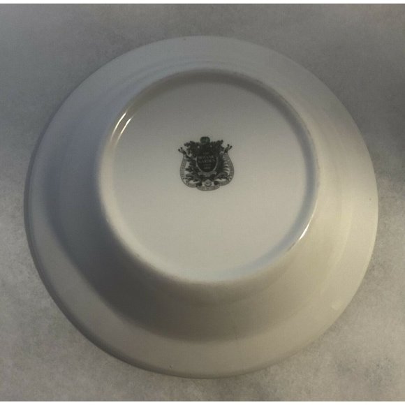 Portmeirion Botanic Garden Forget Me Not Rim Cereal Oatmeal Bowl Made In England - Picture 9 of 12